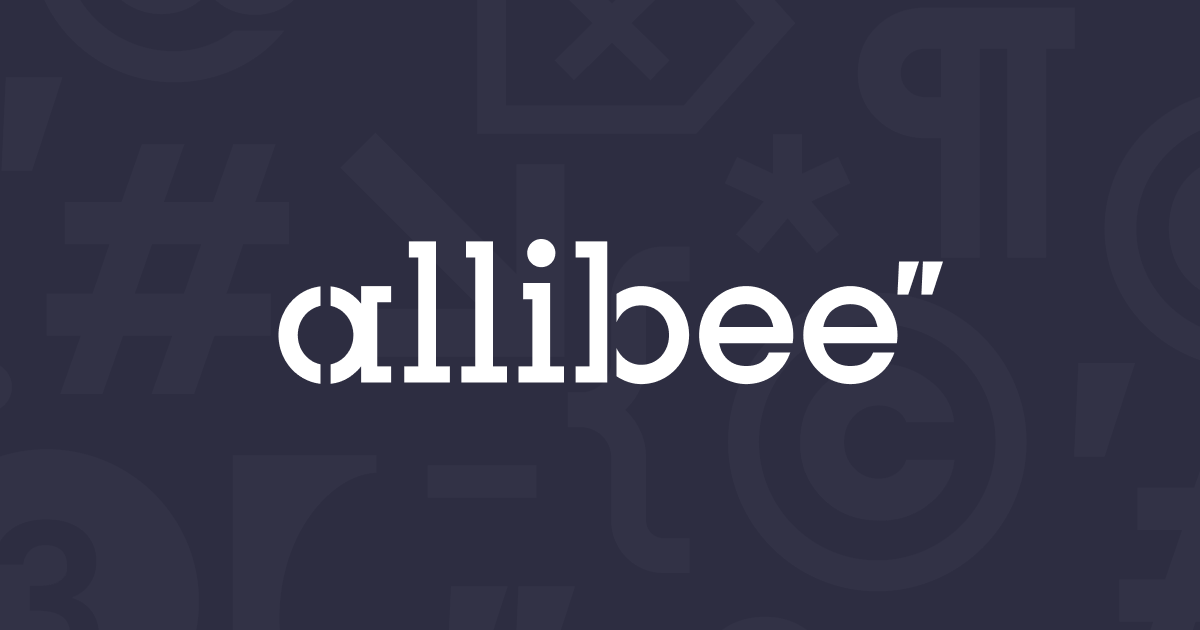 앨리비(allibee)
